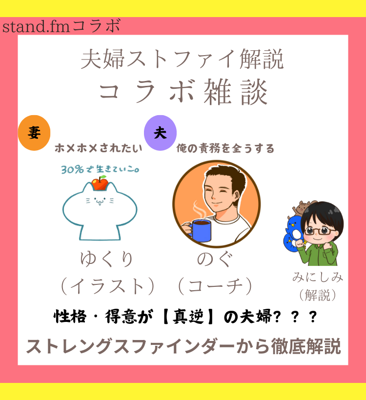 夫婦ストレングス ゆくり&のぐ